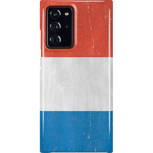 Netherlands Flag Distressed Galaxy Cases