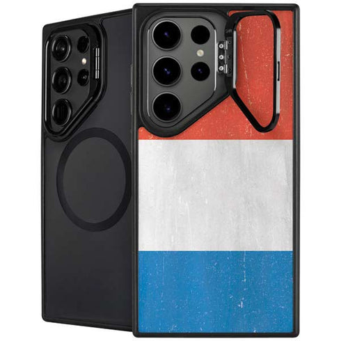 Netherlands Flag Distressed Galaxy Cases