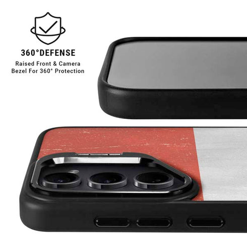 Netherlands Flag Distressed Galaxy S25 Ultra Kickstand Case