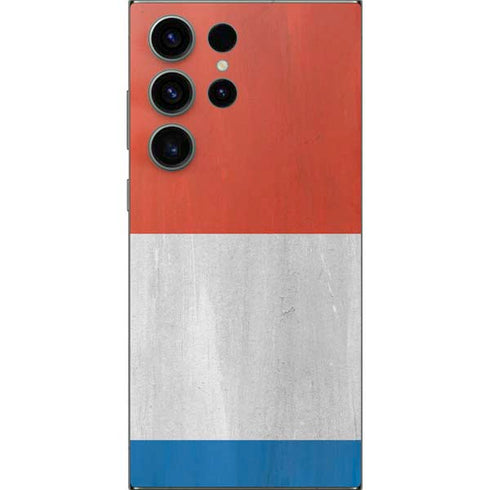 Netherlands Flag Distressed Galaxy S25 Ultra Skin