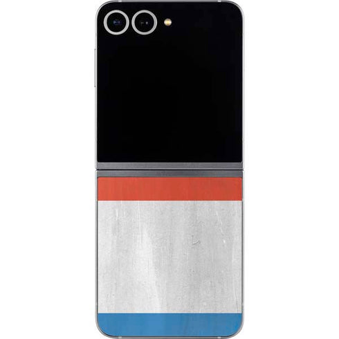 Netherlands Flag Distressed Galaxy Z Flip6 Skin
