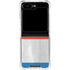 Netherlands Flag Distressed Galaxy Z Flip6 Clear Case