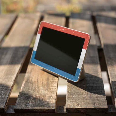 Netherlands Flag Distressed Google Home Hub Skin