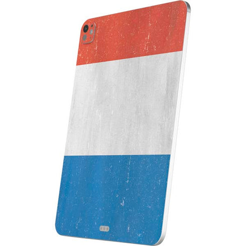 Netherlands Flag Distressed iPad Pro 13in M4 (2024) Skin