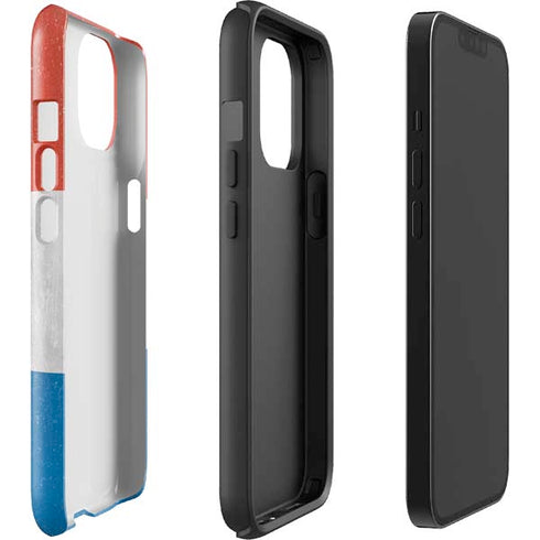 Netherlands Flag Distressed iPhone 15 Impact Case