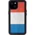 Netherlands Flag Distressed iPhone 15 Plus Waterproof Case