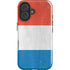 Netherlands Flag Distressed iPhone 16 Plus Impact Case