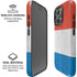 Netherlands Flag Distressed iPhone 16 Pro Magsafe Impact Case