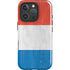Netherlands Flag Distressed iPhone 16 Pro Max Magsafe Impact Case