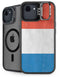 Netherlands Flag Distressed iPhone 16e Kickstand Case