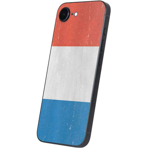 Netherlands Flag Distressed iPhone 16e Skin