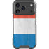 Netherlands Flag Distressed iPhone 18 Pro Clear Case