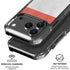 Netherlands Flag Distressed iPhone 18 Pro Clear Case