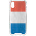Netherlands Flag Distressed iPhone XS Clear Case