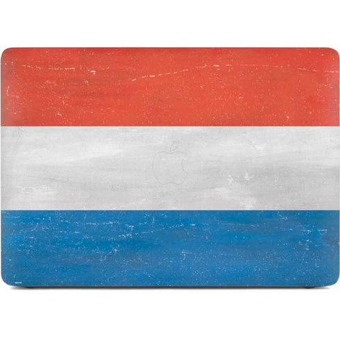 Netherlands Flag Distressed Apple MacBook Air Skin