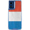 Netherlands Flag Distressed Moto G 5G (2024) Clear Case