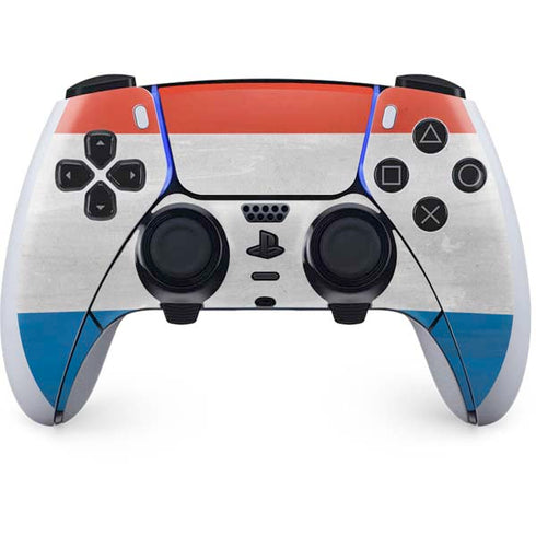 Netherlands Flag Distressed PlayStation PS5 Skins