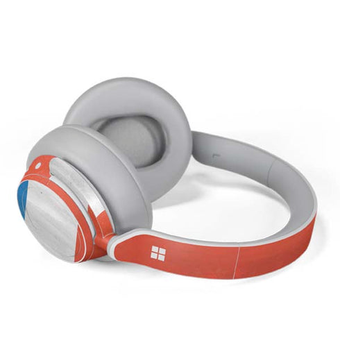 Netherlands Flag Distressed Surface Headphones Skin