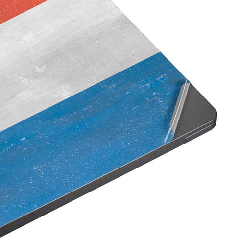 Netherlands Flag Distressed Surface Laptop 7 15in Skin