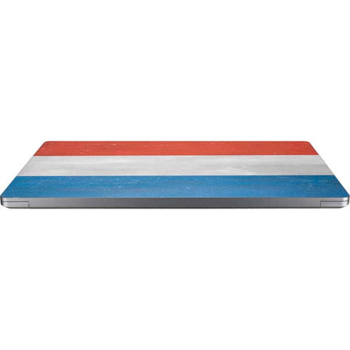 Netherlands Flag Distressed Laptop Skins