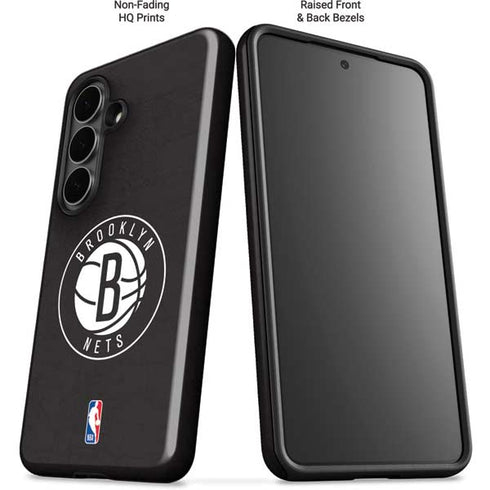 NBA Brooklyn Nets Distressed Galaxy S26 Impact Case