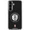 NBA Brooklyn Nets Distressed Galaxy S26 Plus Clear Case