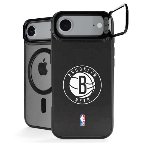 NBA Brooklyn Nets Distressed iPhone 17 Air Kickstand Case