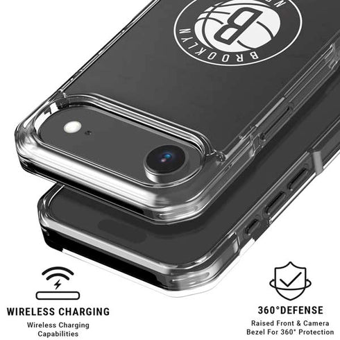 NBA Brooklyn Nets Distressed iPhone 17 Air MagSafe Case