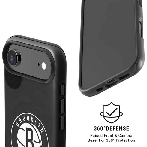 NBA Brooklyn Nets Distressed iPhone 17 Air Magsafe Impact Case