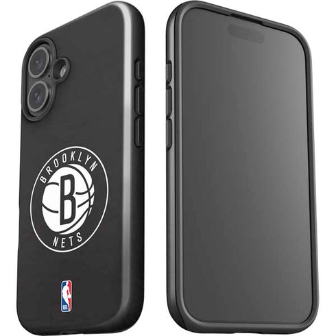 NBA Brooklyn Nets Distressed iPhone 17 Impact Case