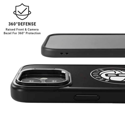 NBA Brooklyn Nets Distressed iPhone 17 Kickstand Case