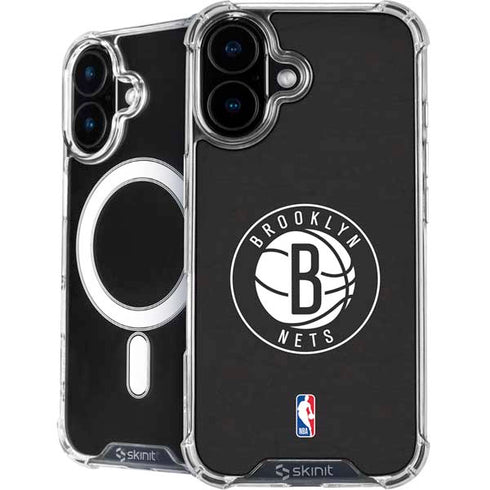 NBA Brooklyn Nets Distressed iPhone 17 MagSafe Case