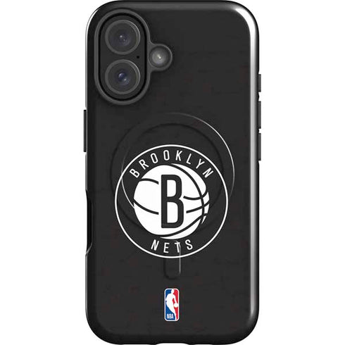 NBA Brooklyn Nets Distressed iPhone 17 Magsafe Impact Case