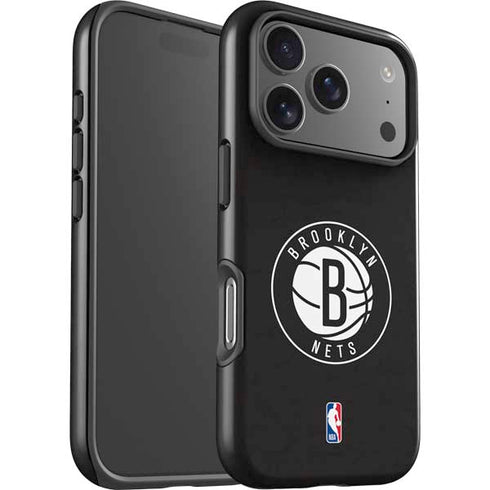 NBA Brooklyn Nets Distressed iPhone 17 Pro Impact Case