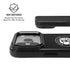NBA Brooklyn Nets Distressed iPhone 17 Pro Kickstand Case