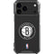 NBA Brooklyn Nets Distressed iPhone 17 Pro Max Clear Case