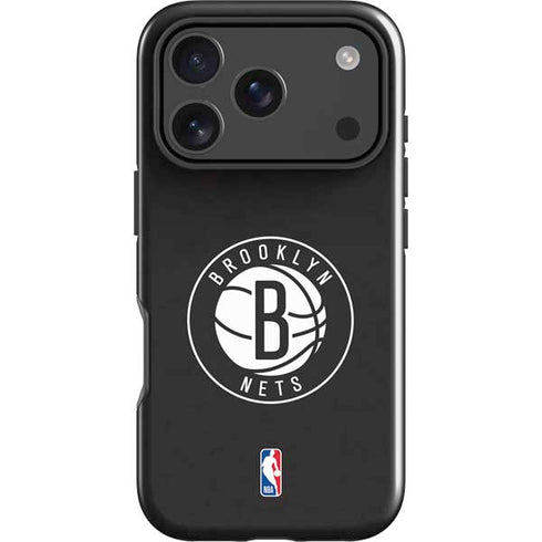NBA Brooklyn Nets Distressed iPhone 17 Pro Max Impact Case