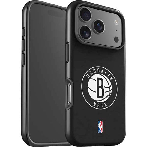 NBA Brooklyn Nets Distressed iPhone 17 Pro Max Impact Case