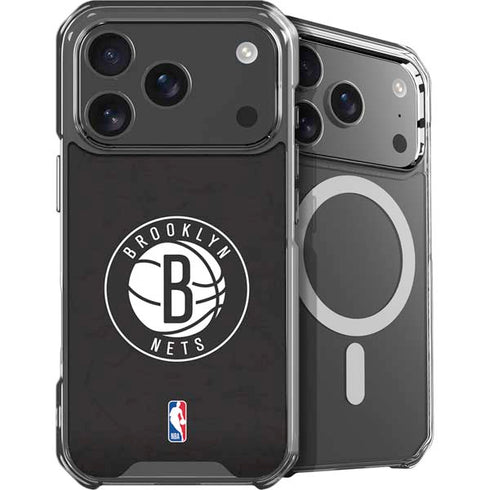 NBA Brooklyn Nets Distressed iPhone 17 Pro Max MagSafe Case