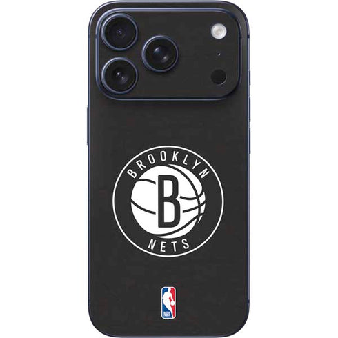 NBA Brooklyn Nets Distressed iPhone 17 Pro Max Skin