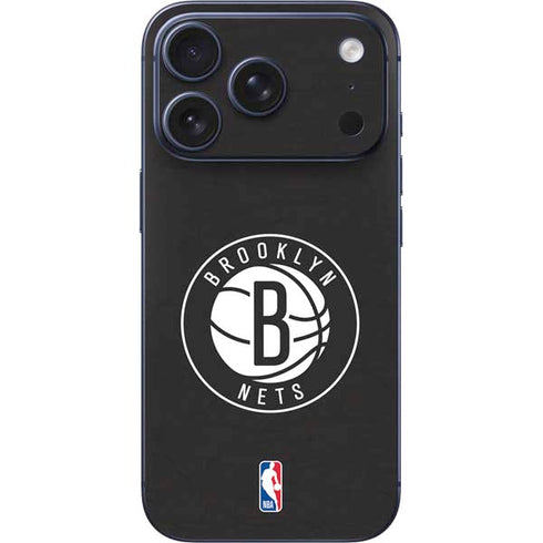 NBA Brooklyn Nets Distressed iPhone 17 Pro Skin