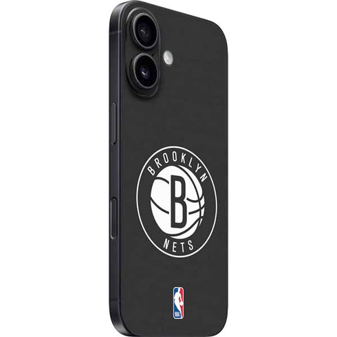 NBA Brooklyn Nets Distressed iPhone 17 Skin