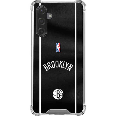 NBA Brooklyn Nets Jersey Galaxy A17 Clear Case