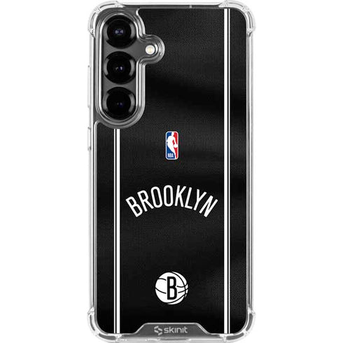 NBA Brooklyn Nets Jersey Galaxy S26 Clear Case