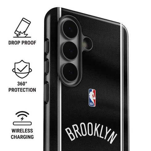 NBA Brooklyn Nets Jersey Galaxy S26 Plus Impact Case