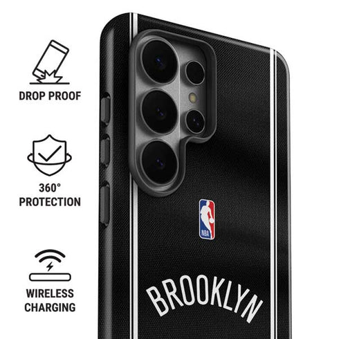 NBA Brooklyn Nets Jersey Galaxy S26 Ultra Impact Case