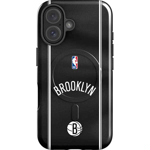 NBA Brooklyn Nets Jersey iPhone 16 Magsafe Impact Case