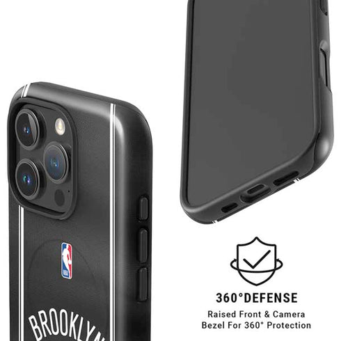 NBA Brooklyn Nets Jersey iPhone 16 Pro Max Magsafe Impact Case