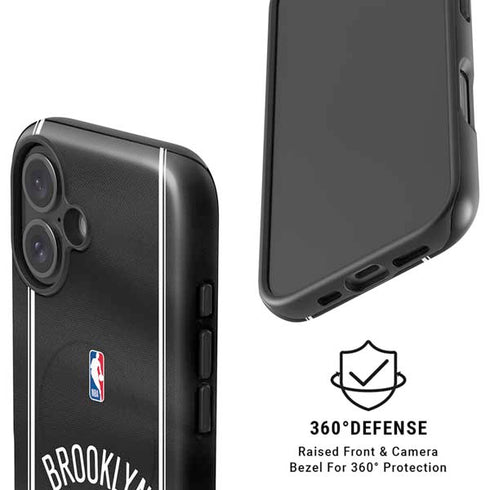 NBA Brooklyn Nets Jersey iPhone 17 Magsafe Impact Case