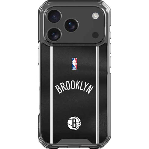 NBA Brooklyn Nets Jersey iPhone 17 Pro Clear Case